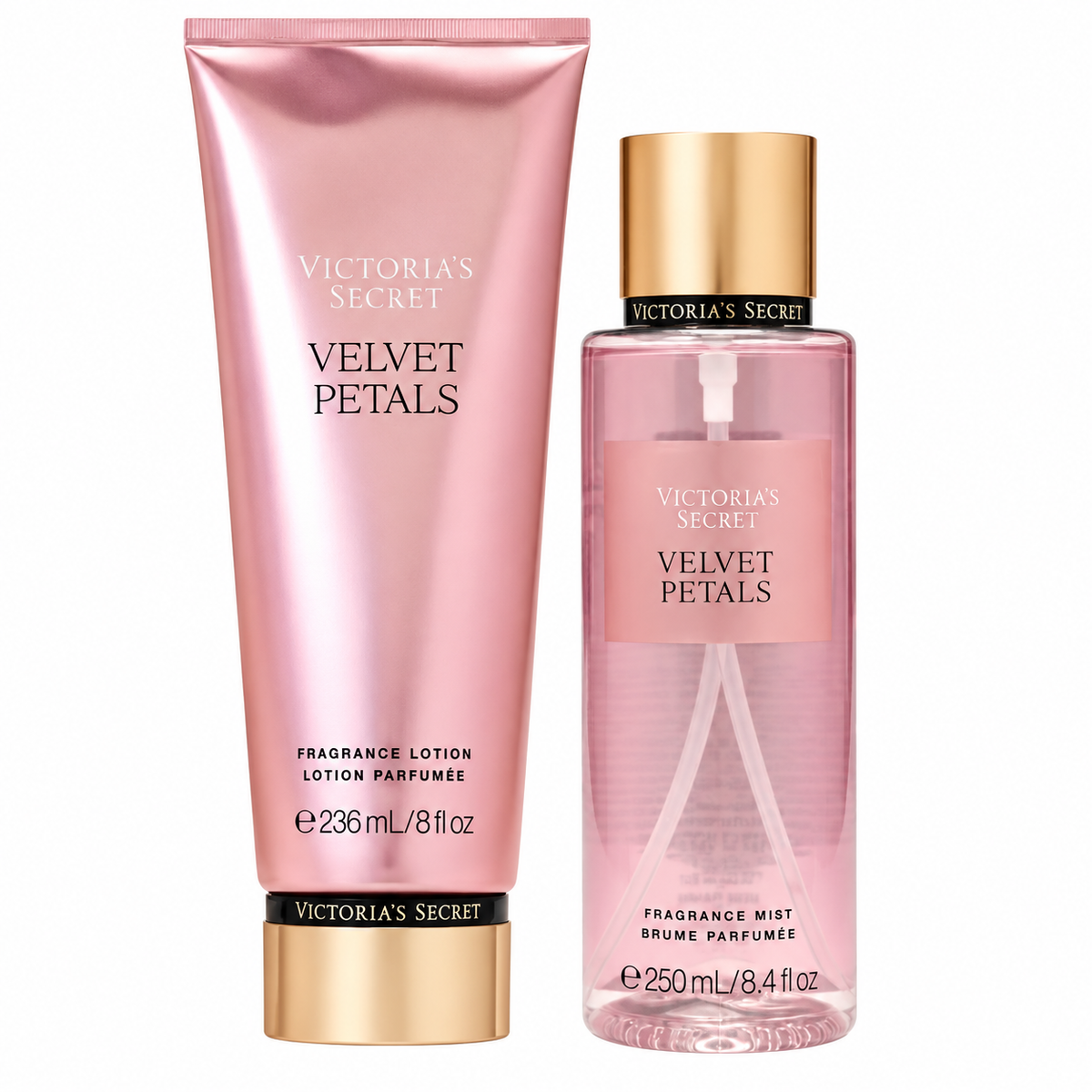 Set De Regalo Velvet Petals Victorias Secret Mist & Lotion