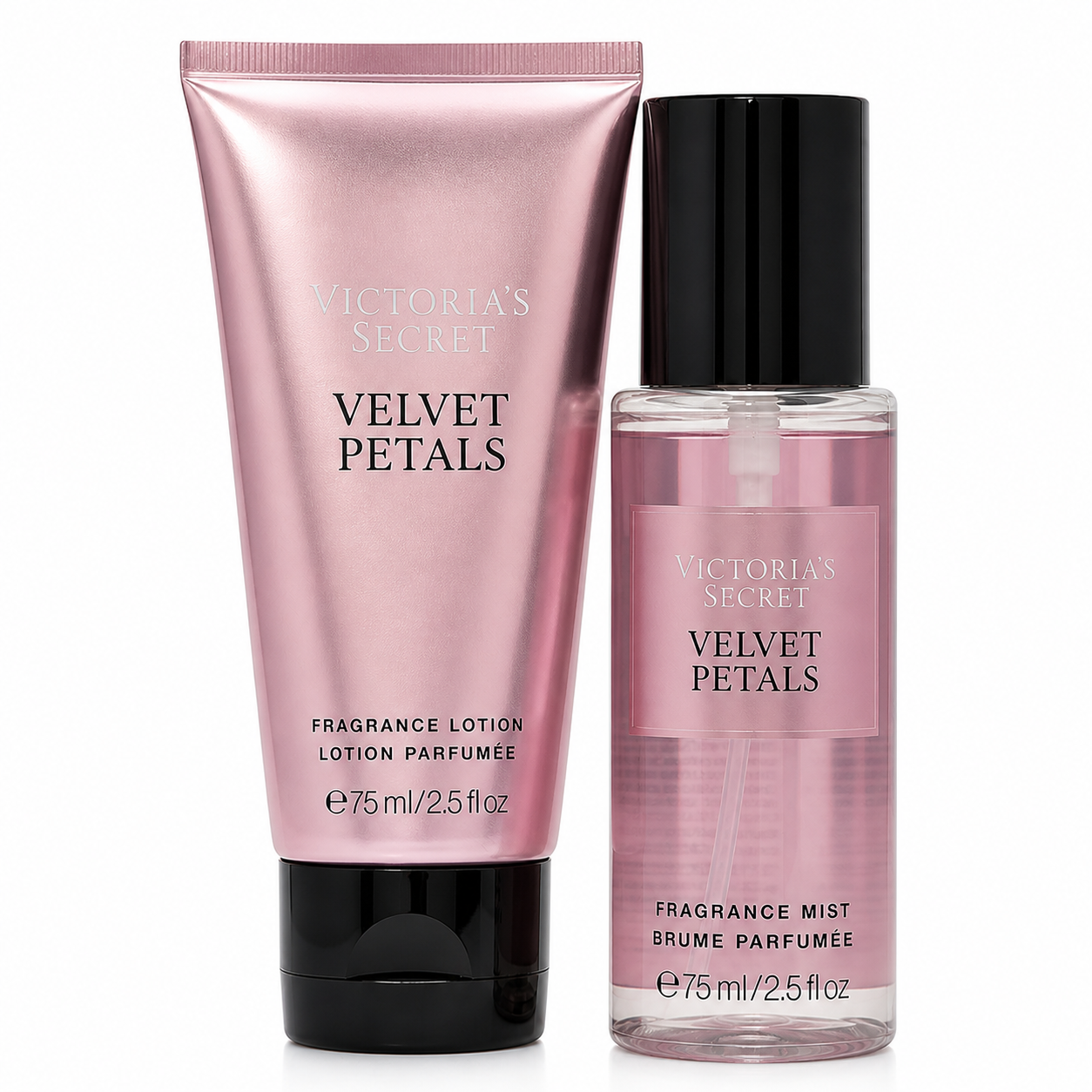 Set De Regalo Victoria´s Secret Travel Size Velvet Petals 75 Ml