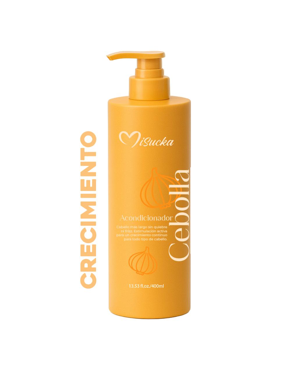 Set Shampoo Acondicionador Mascarilla Serum Cebolla Misucka
