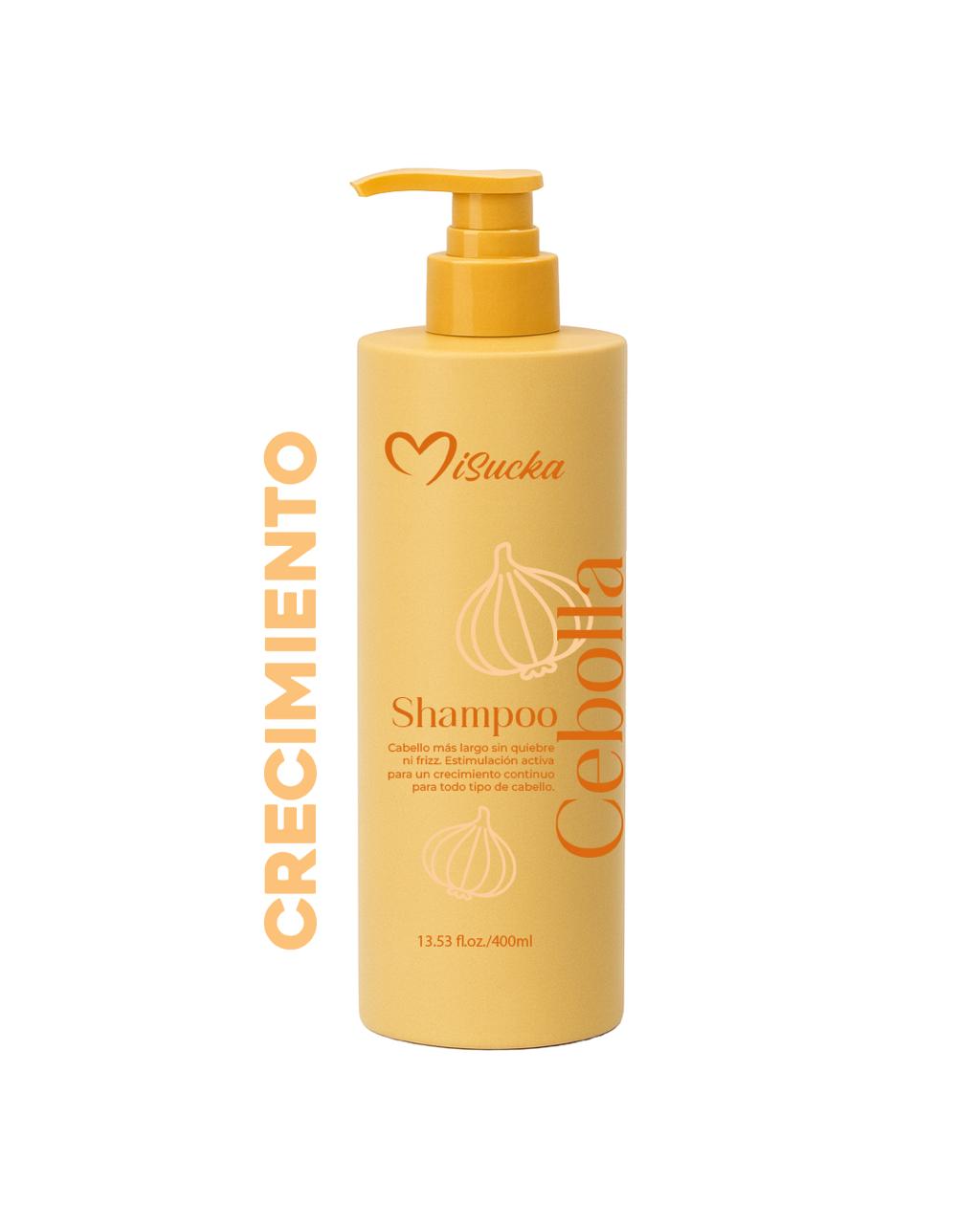Set Shampoo Acondicionador Mascarilla Serum Cebolla Misucka