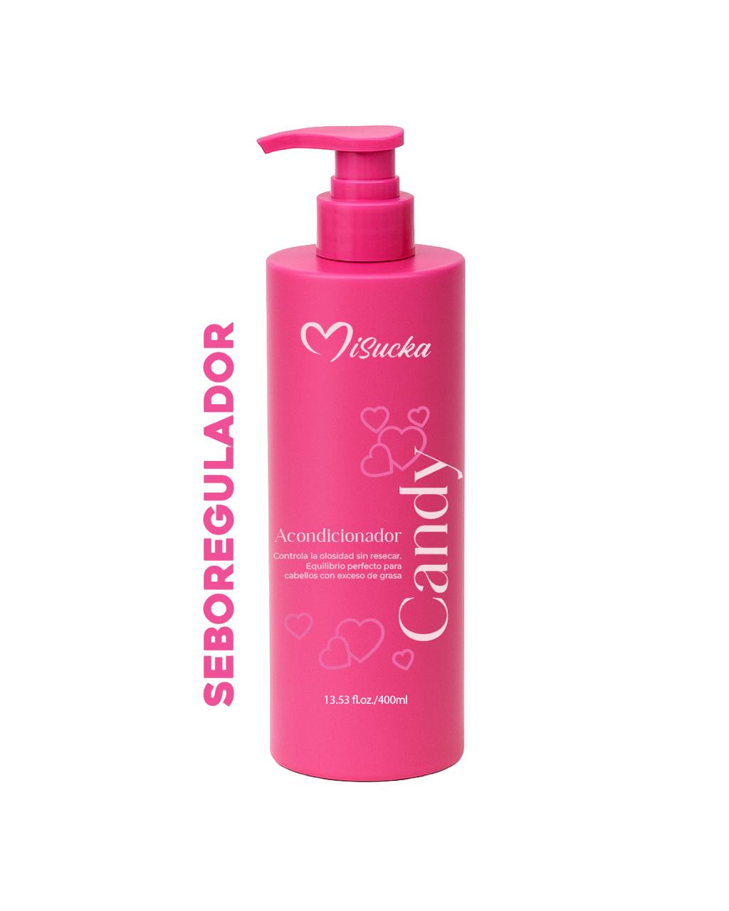 Set Shampoo Acondicionador Mascarilla Sebo Regulador Misucka