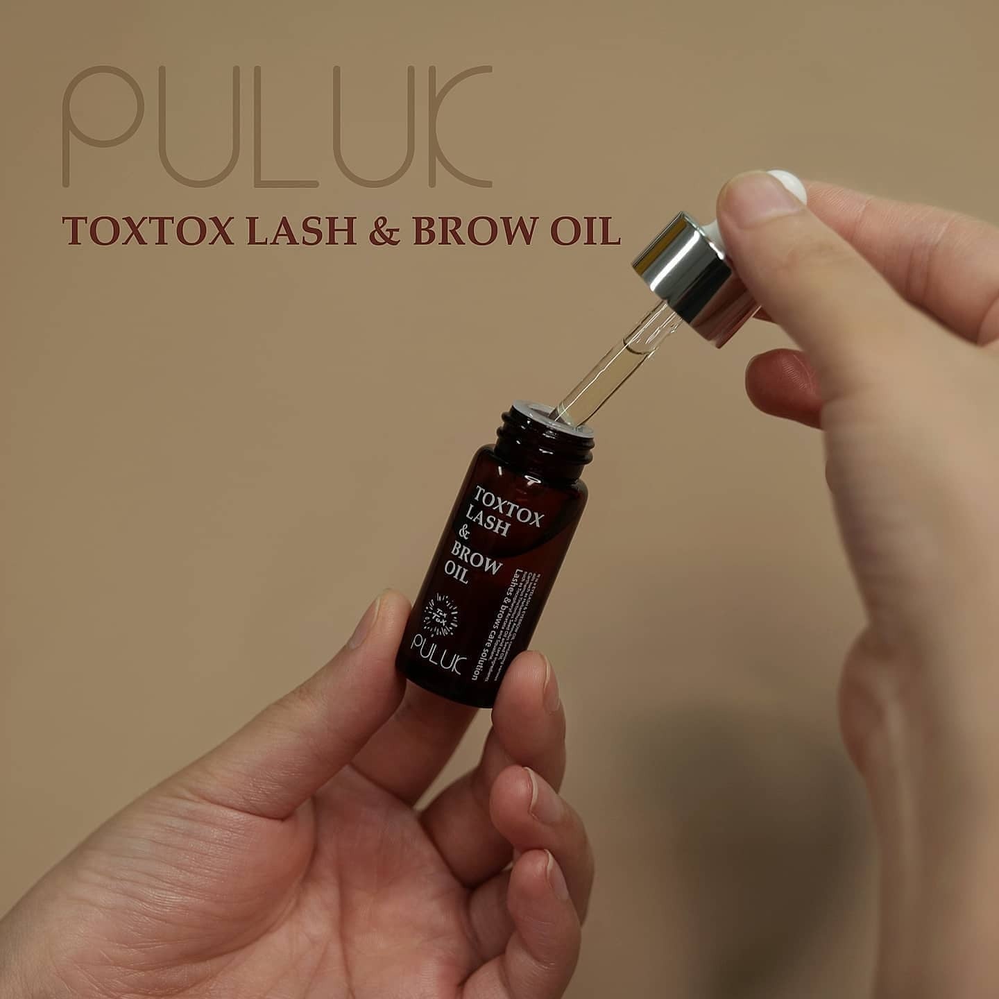 Oleo Fortalecedor Engrosador Pestañas Y Cejas Toxtox Puluk