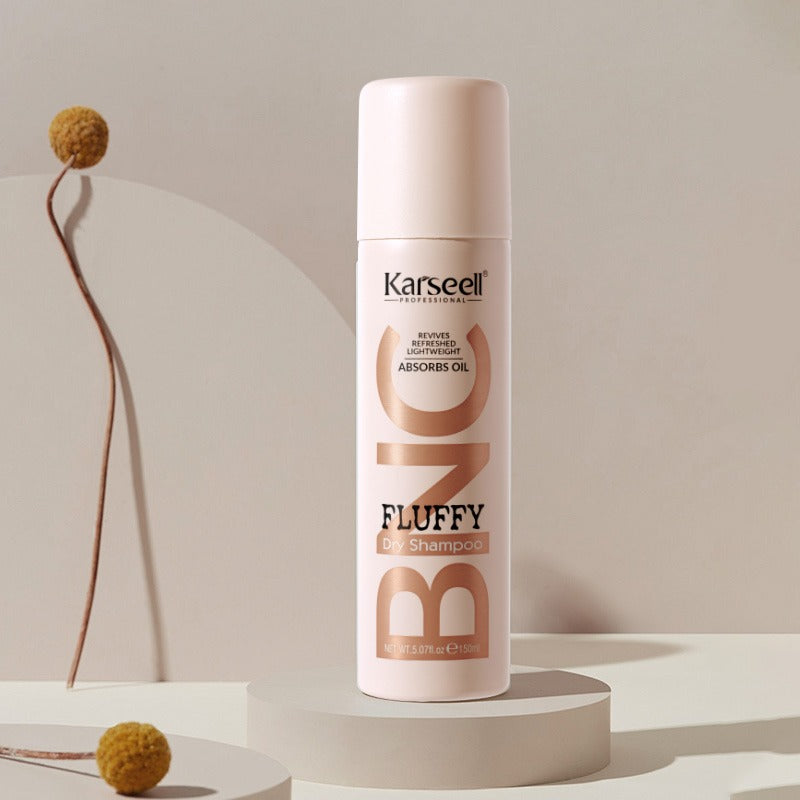 Shampoo En Seco Fluffy Control Grasa Anticaspa Hidratante BNC Karseell