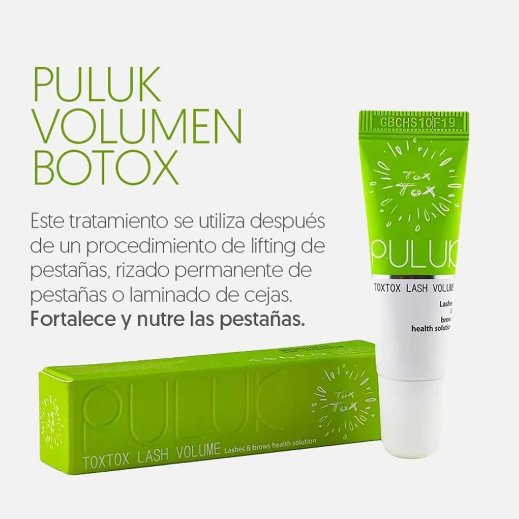 Toxtox Lash Volume Lifting Laminado Cejas Y Pestañas Puluk