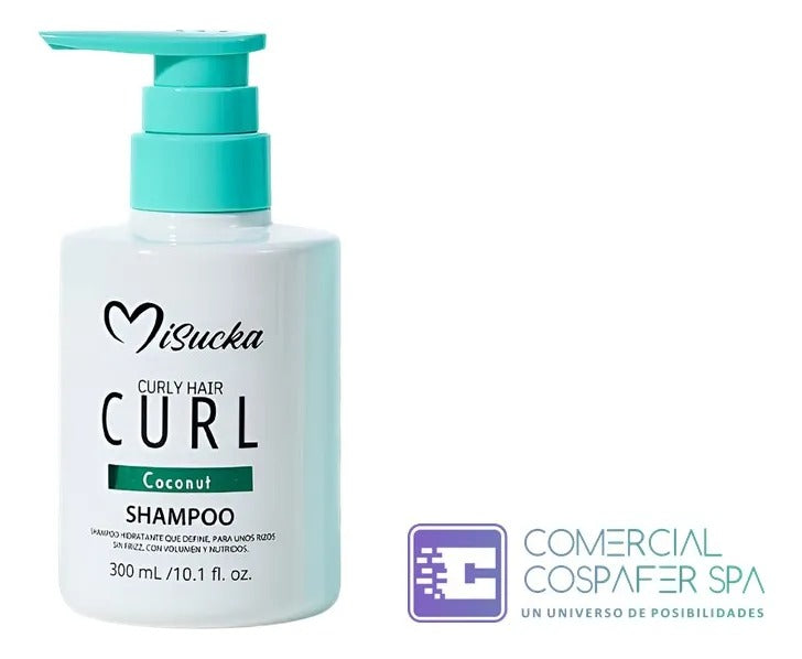 Shampoo Curly Hair Coconut Cabello Rizado Misucka 300ml