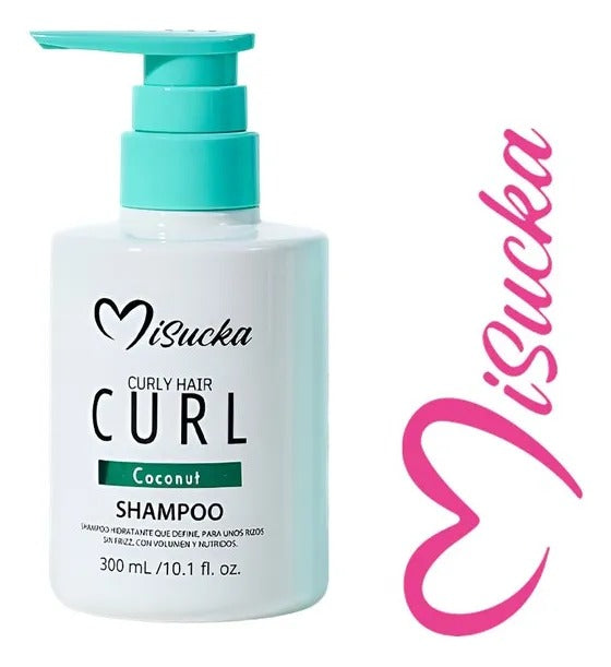 Shampoo Curly Hair Coconut Cabello Rizado Misucka 300ml