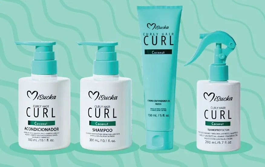 Shampoo Curly Hair Coconut Cabello Rizado Misucka 300ml