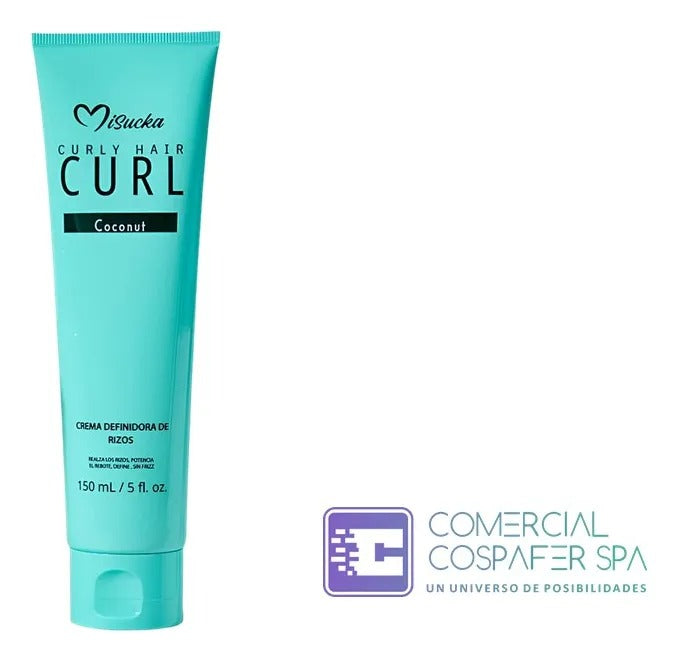Crema Definidora De Rizos Curly Hair Coconut Misucka 150ml