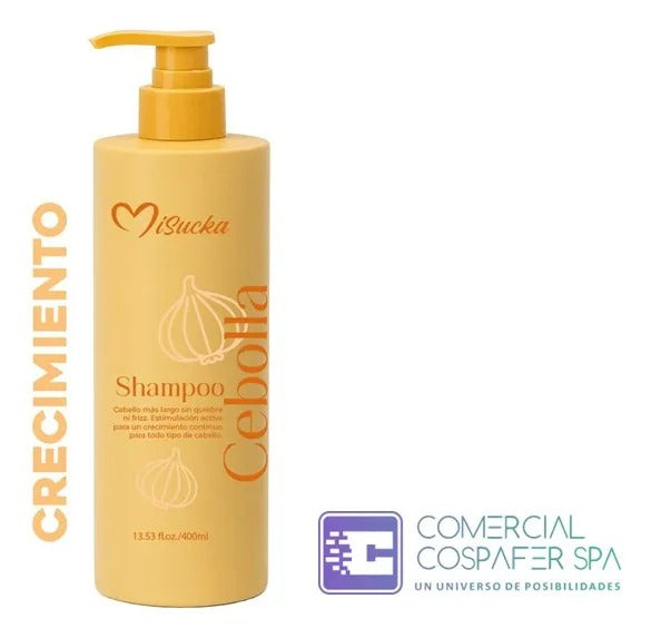 Shampoo Cebolla Romero Crecimiento Sin Quiebre 400ml Misucka