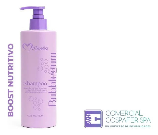 Shampoo Bubblegum Boost Nutriticion Profunda 400ml Misucka