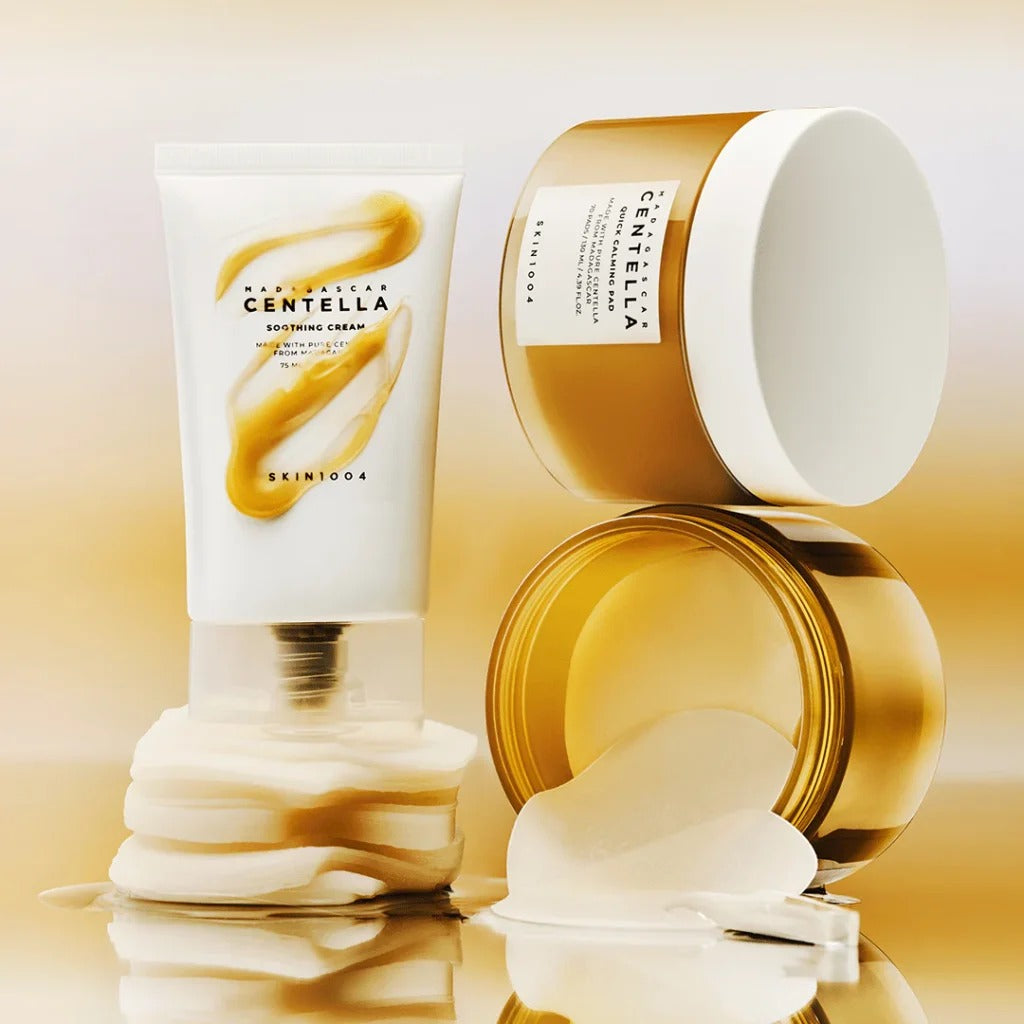 Set Centella Quick Calming Duo Crema+ Pads 125ml 50ml Skin1004