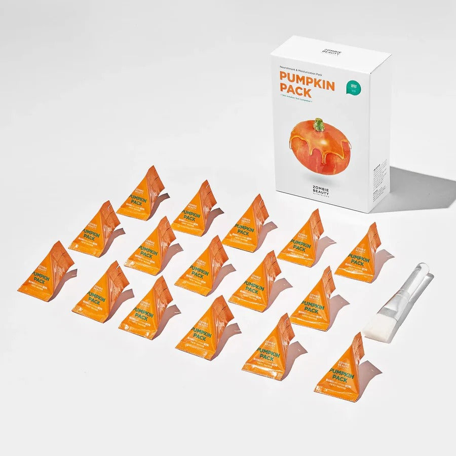 Mascarilla Zombie Beauty Pumpkin Pack 4g X 16pzs Skin1004