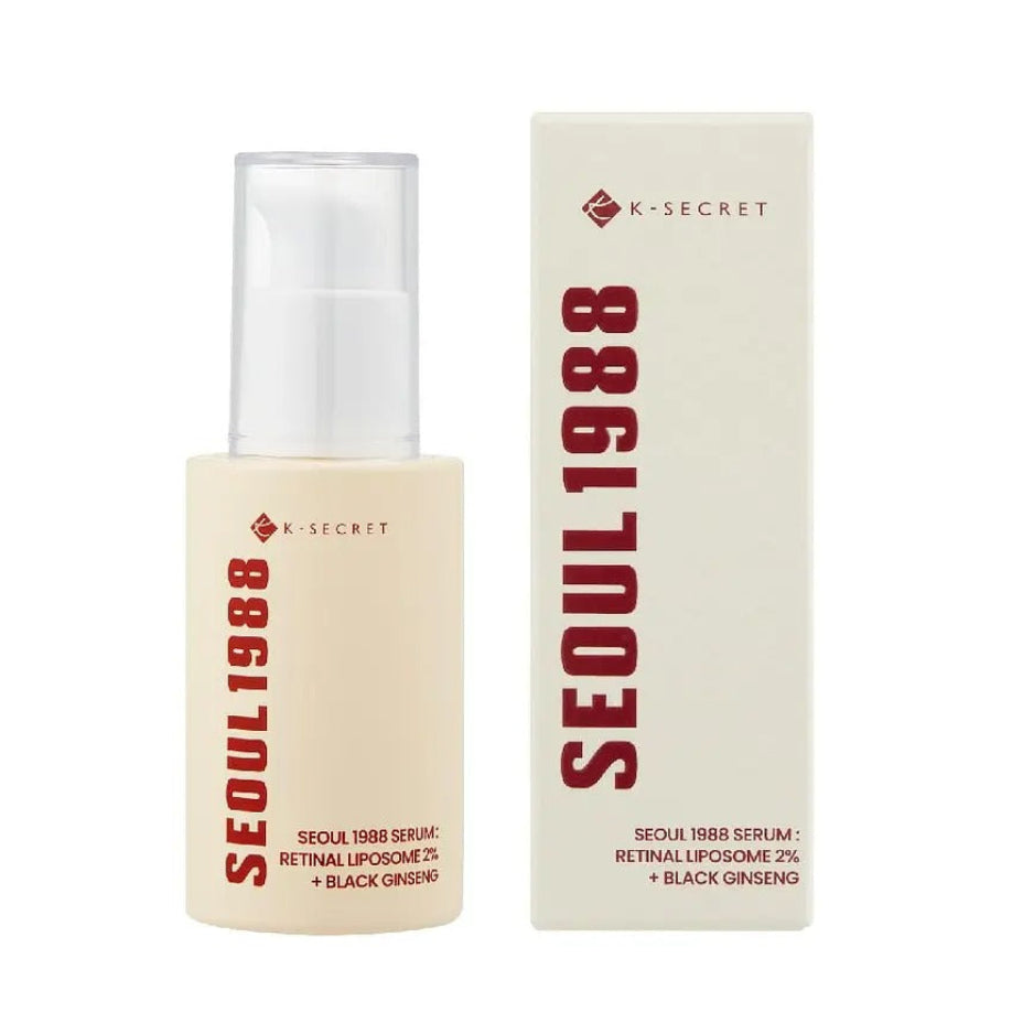 Serum Retinal Liposome 2% Más Black Ginseng 30ml Ksecret Seoul 1988
