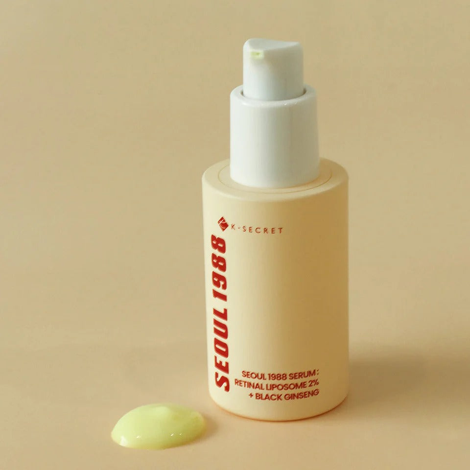 Serum Retinal Liposome 2% Más Black Ginseng 30ml Ksecret Seoul 1988