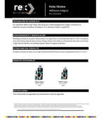 Adhesivo Magico Pegamento Secado Rapido 9 Seg 25g 100ml Rex