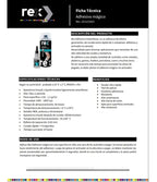 Adhesivo Magico Pegamento Secado Rapido 9 Seg 25g 100ml Rex