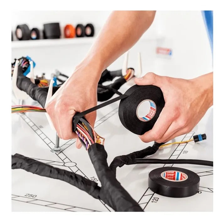Cinta Aislante Tesa Huincha Electrica 20mx19mm Negra