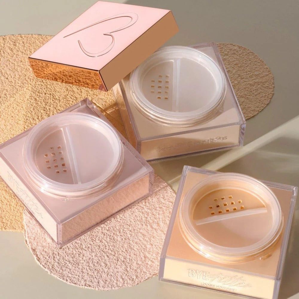 Polvo Fijador Translucido Beauty Creations Bye Filter