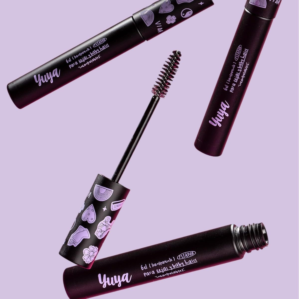 Gel Fijador De Cejas y Baby Hairs Transparente 8ml Yuya