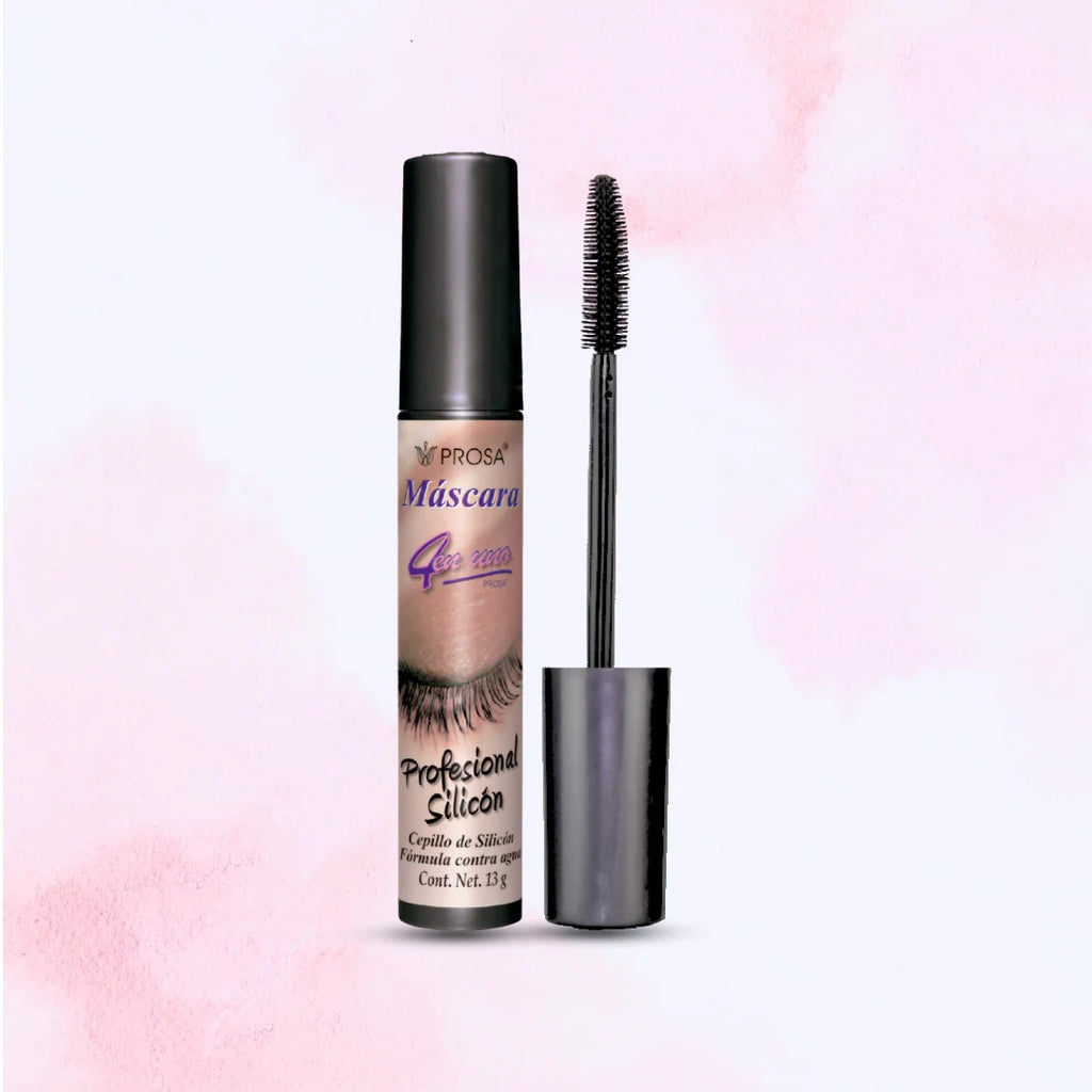 Mascara De Pestañas Profesional Silicon Waterproof Prosa