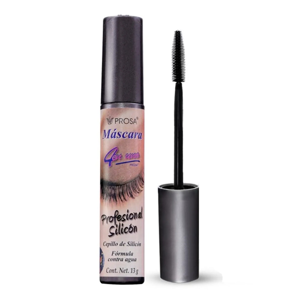 Mascara De Pestañas Profesional Silicon Waterproof Prosa