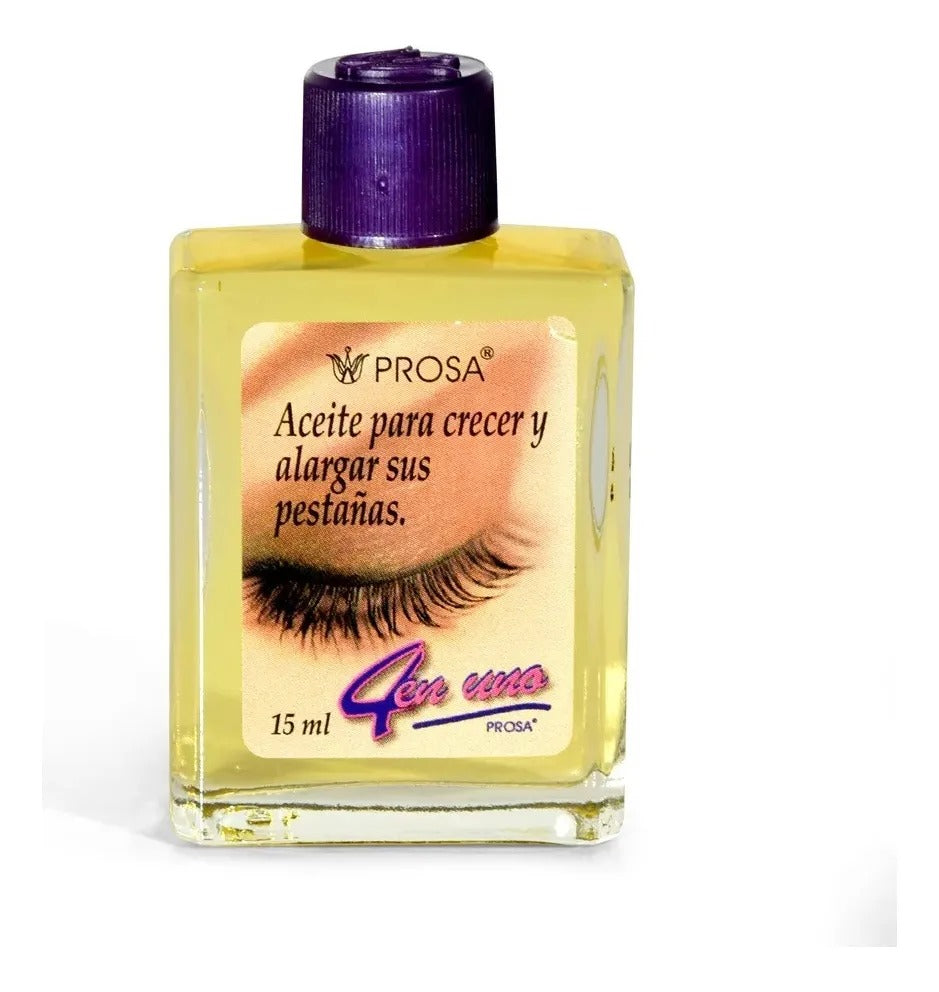 Aceite Para Pestañas Fortalecedor Crecimiento Prosa 15ml