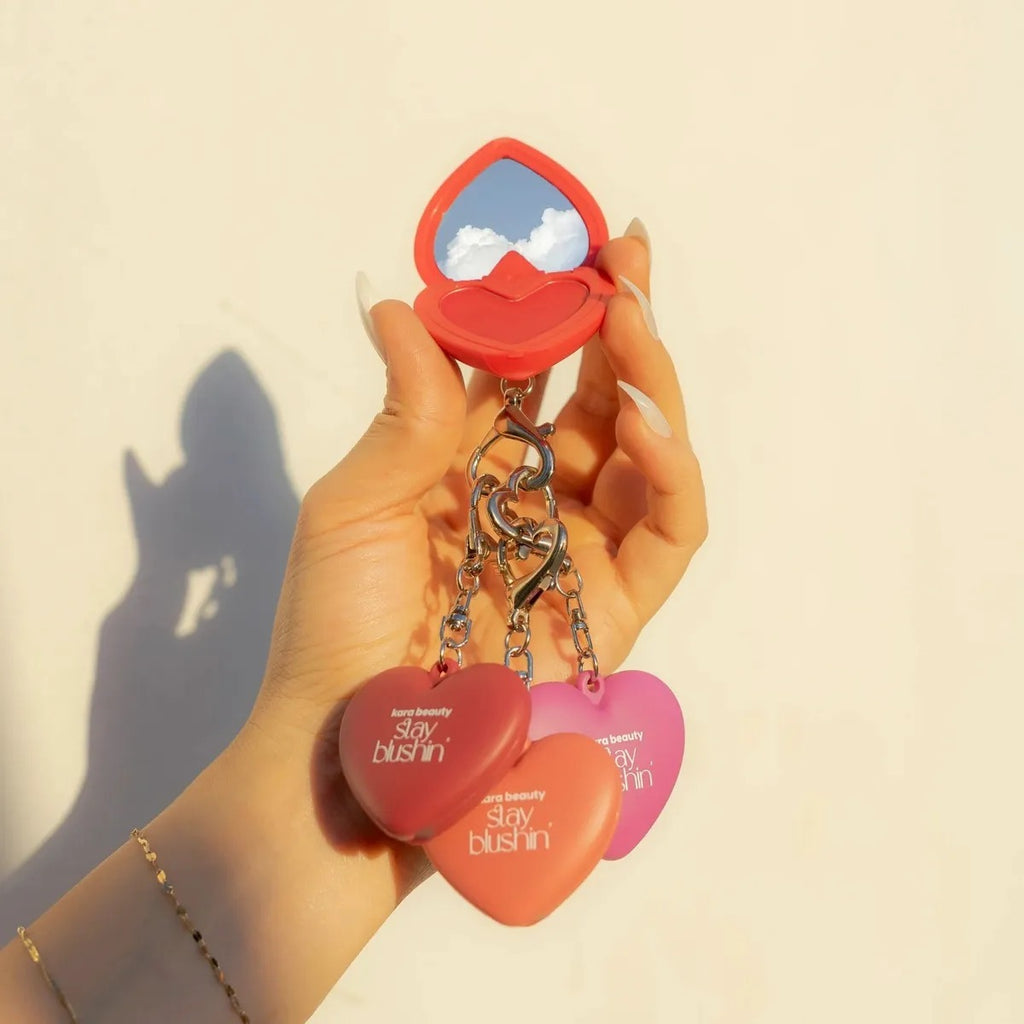 Blush Llavero Rubor En Crema Labios Y Mejillas Kara Beauty