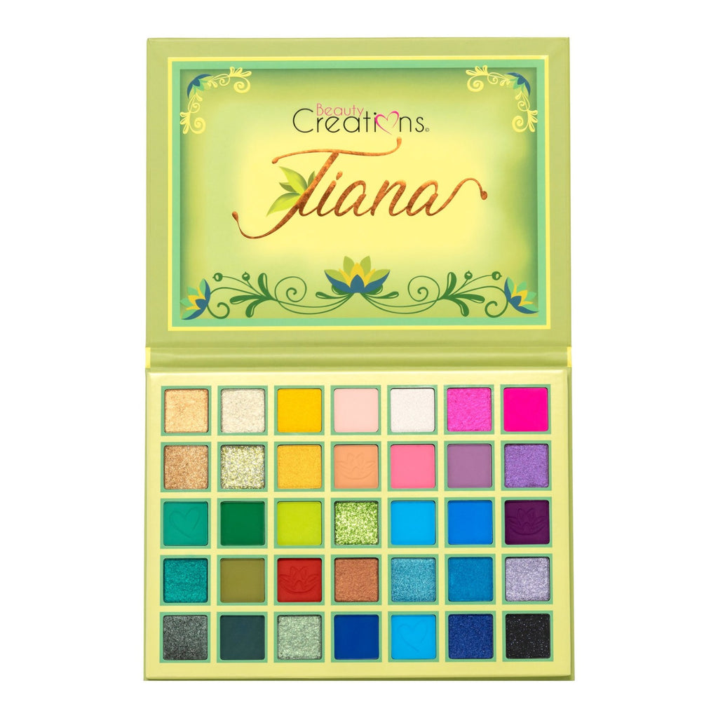 Paleta De Sombras Beauty Creations Princesas Tiana