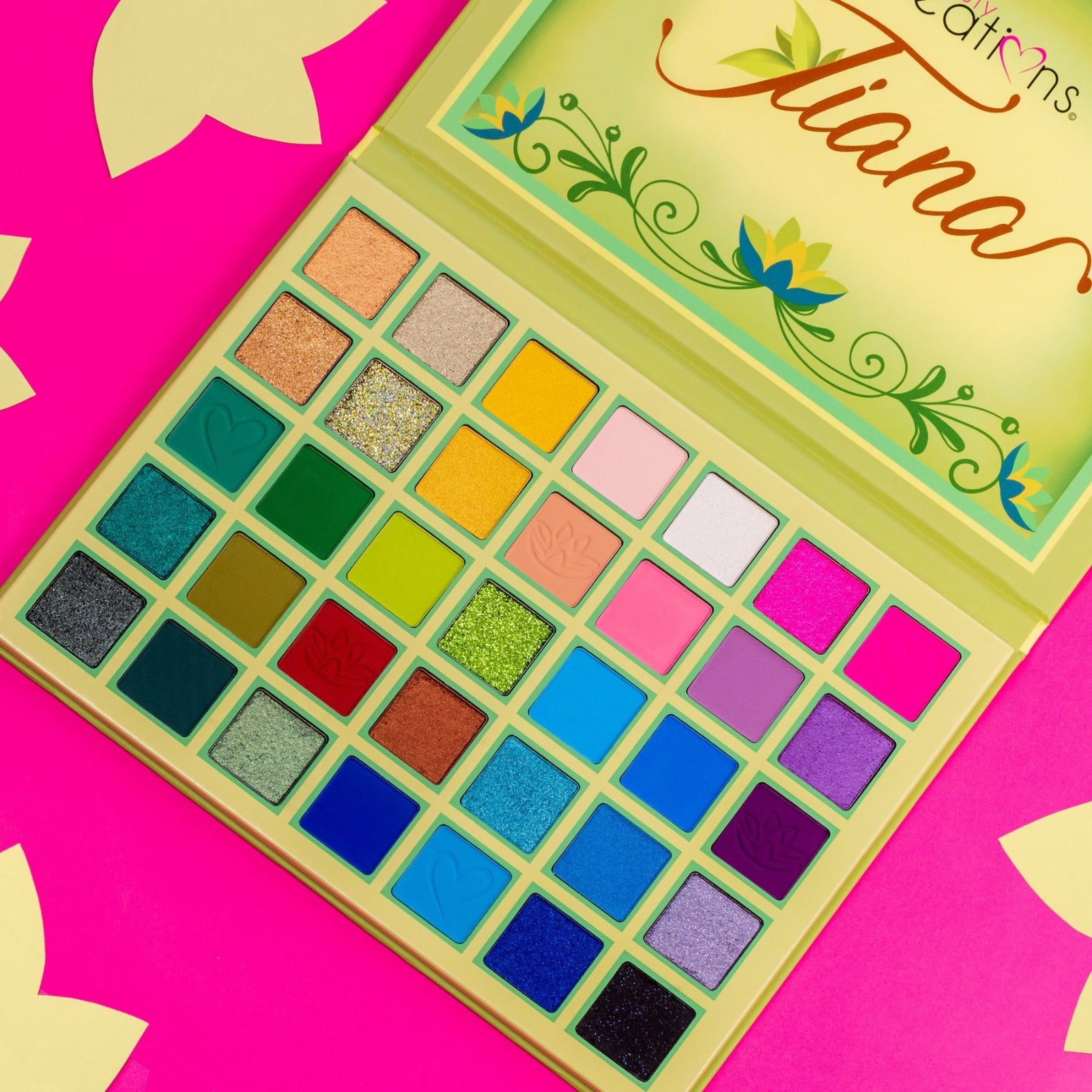 Paleta De Sombras Beauty Creations Princesas Tiana
