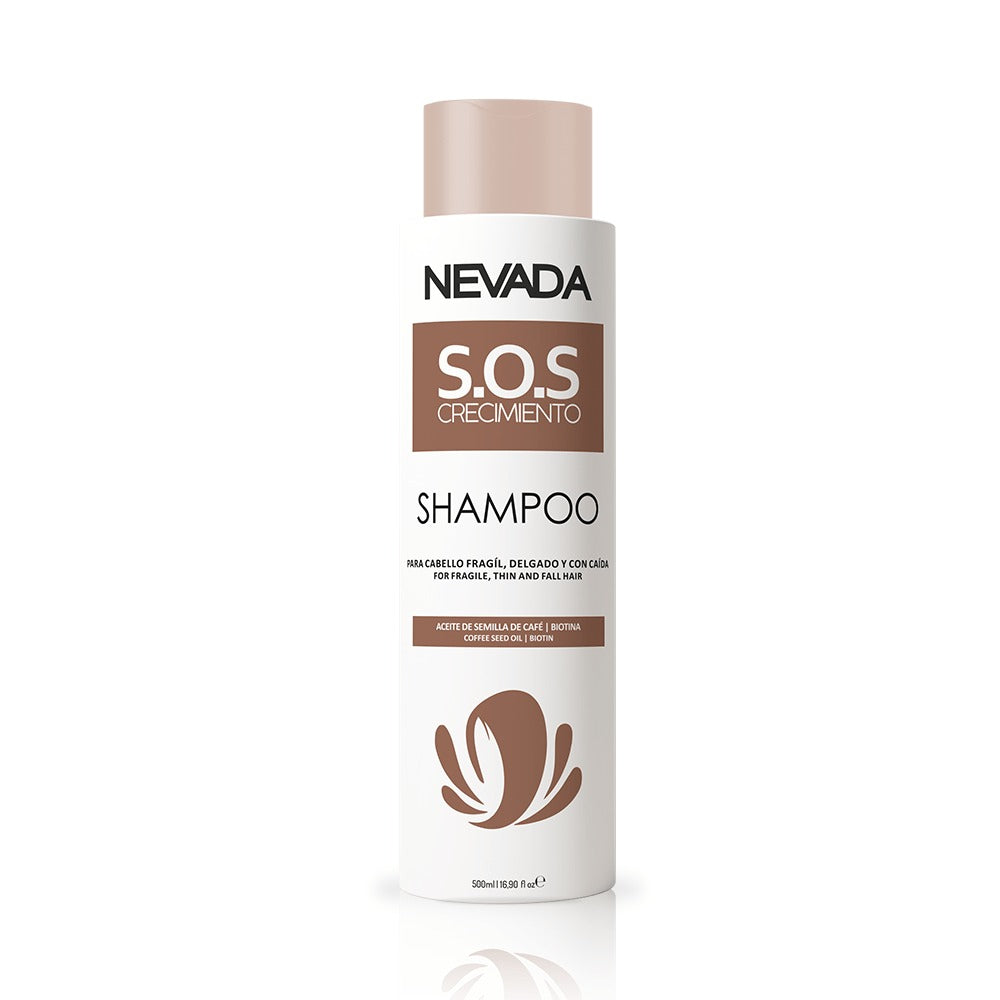 Shampoo SOS Crecimiento Biotina Anticaída Nevada 500ml