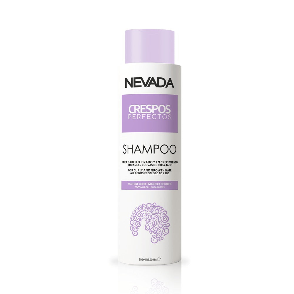 Shampoo Crespos Perfectos Aceite De Coco Sin Sal Nevada 500ml