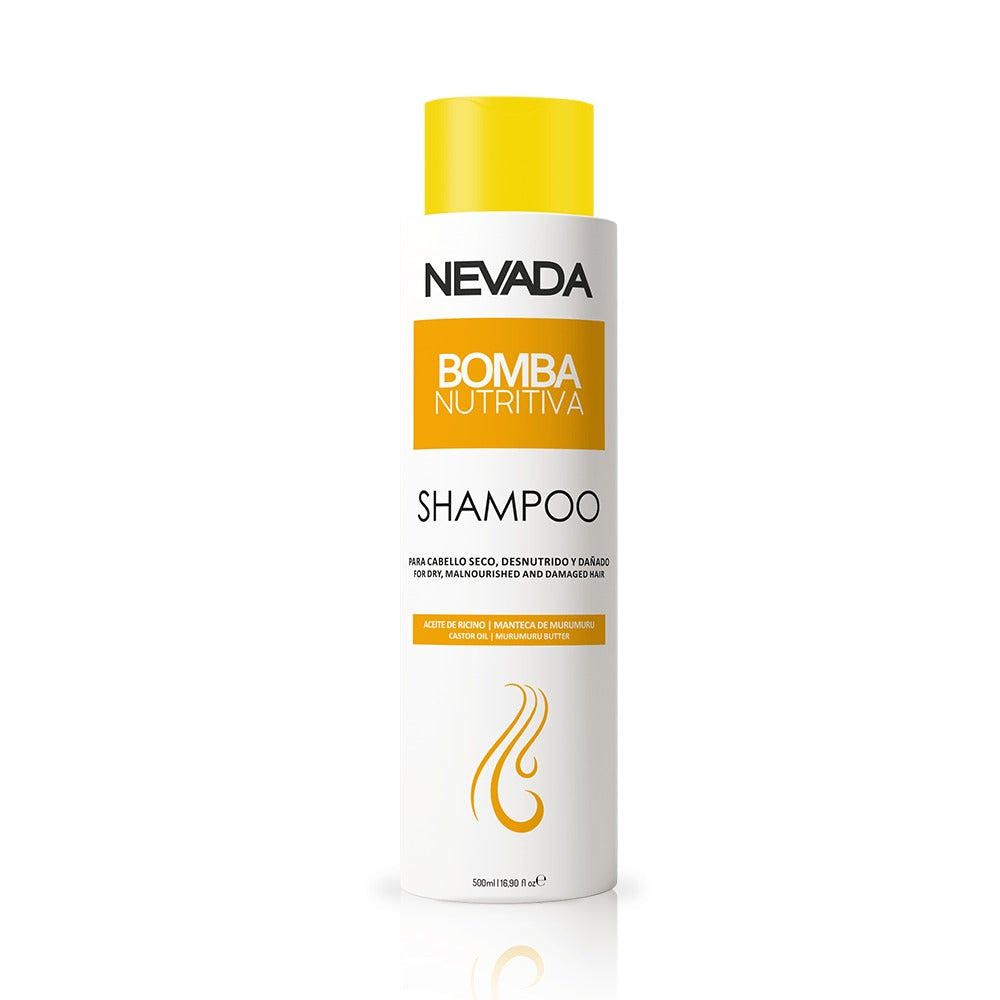 Shampoo Bomba Nutritiva Cabellos Maltratados Nevada 500ml