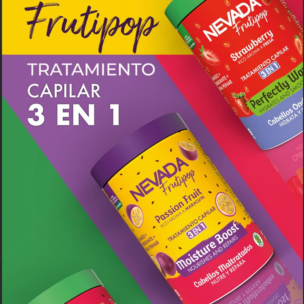 Mascarilla Capilar Nutre 3 En 1 Cabello Rizado Sandia Nevada