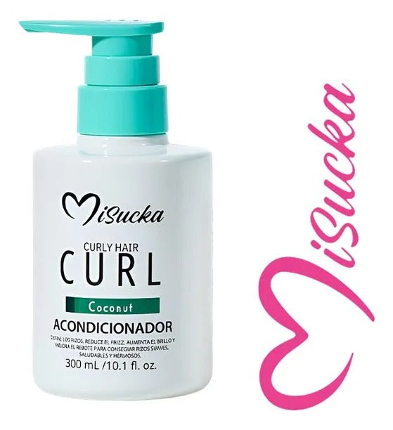 Acondicionador Curly Hair Coconut Cabello Rizado Misucka 300 ml