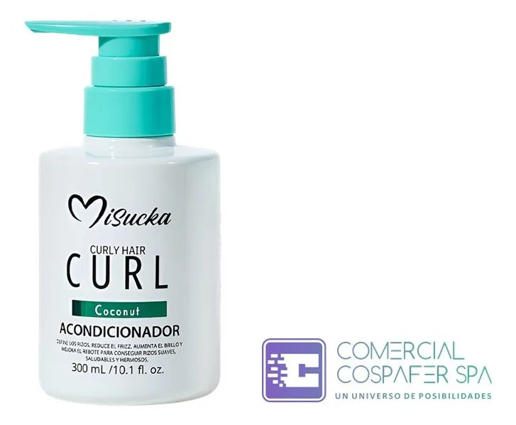 Acondicionador Curly Hair Coconut Cabello Rizado Misucka 300 ml