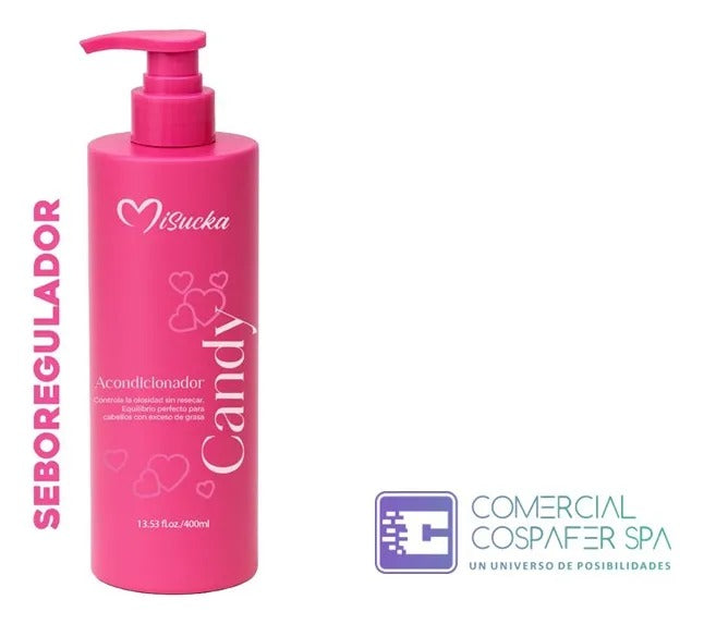 Acondicionador Candy Sebo Regulador Control Grasa Misucka 400 ml
