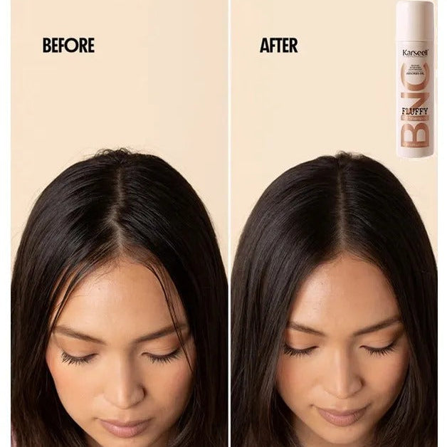 Shampoo En Seco Fluffy Control Grasa Anticaspa Hidratante BNC Karseell
