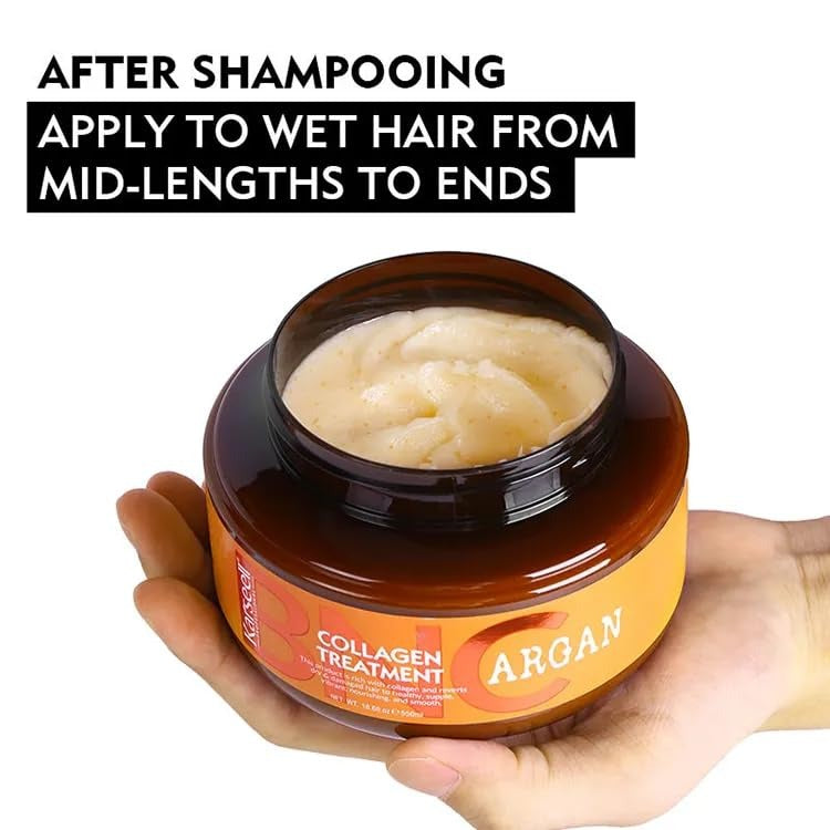 Tratamiento Capilar Con Colágeno y Argan BNC 550ml Karseell