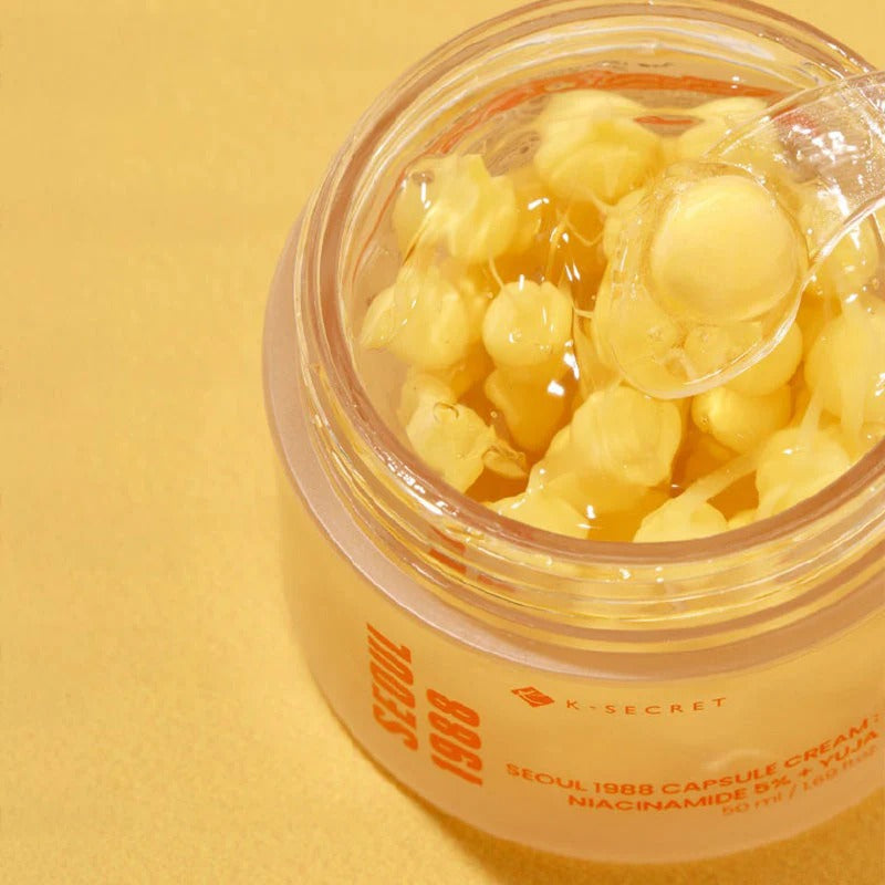 Capsule Cream Niacinamide 5% + Yuja 50ml K-secret Seoul 1988