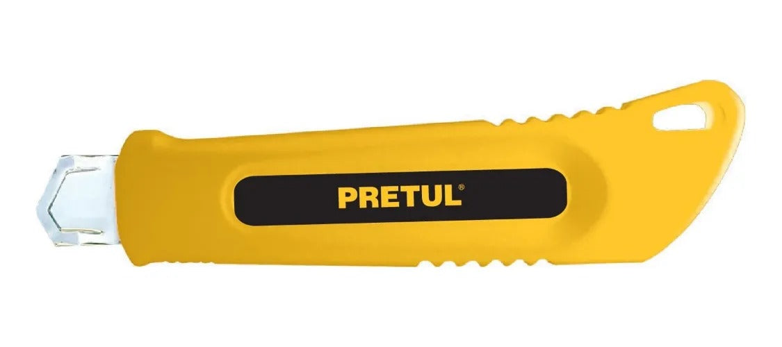 Cuchillo Cartonero Pretul Metal Y Plastico 18mm Reforzado