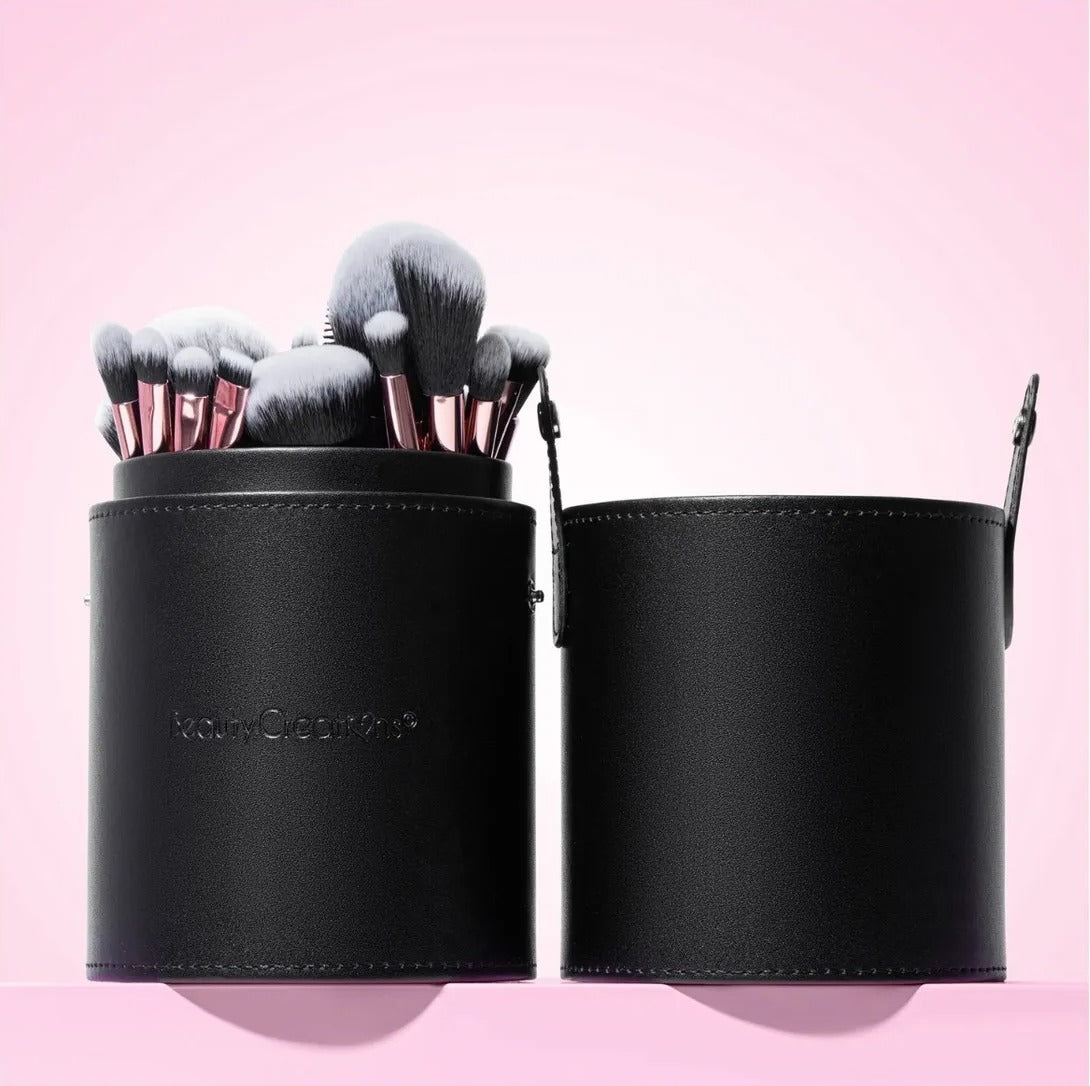 Set De Brochas 24 Pzs Beauty Creations Unbothered Color Negro