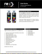 Barniz Spray Secado Rapido Rex Int/ext Transparente 400ml