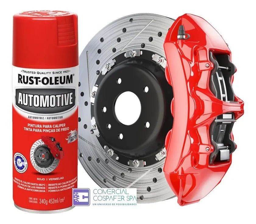 Pintura Para Caliper Alta Temperatura Spray Rust Oleum