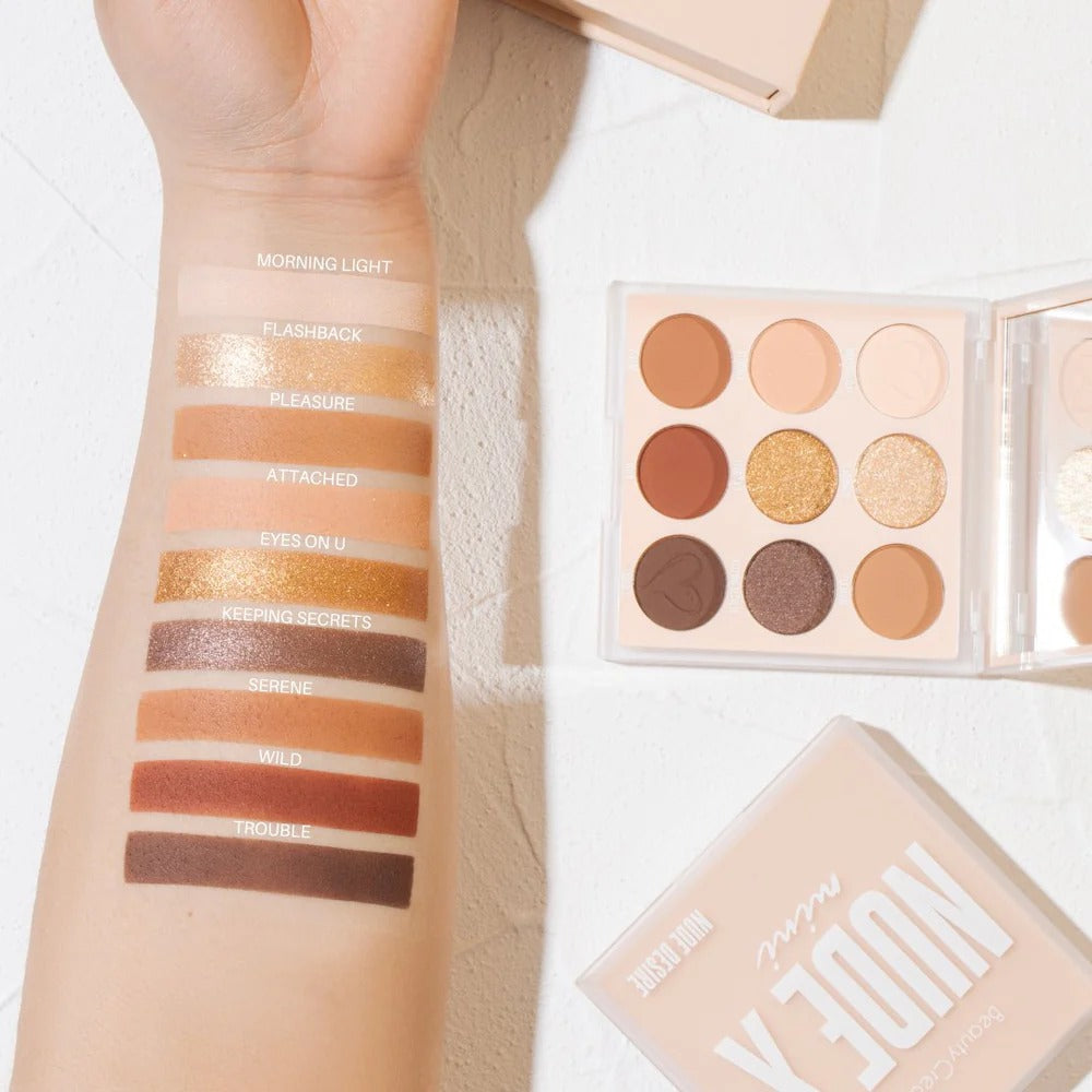 Paleta De Sombras Nude X Mini 9 Tonos Beauty Creations