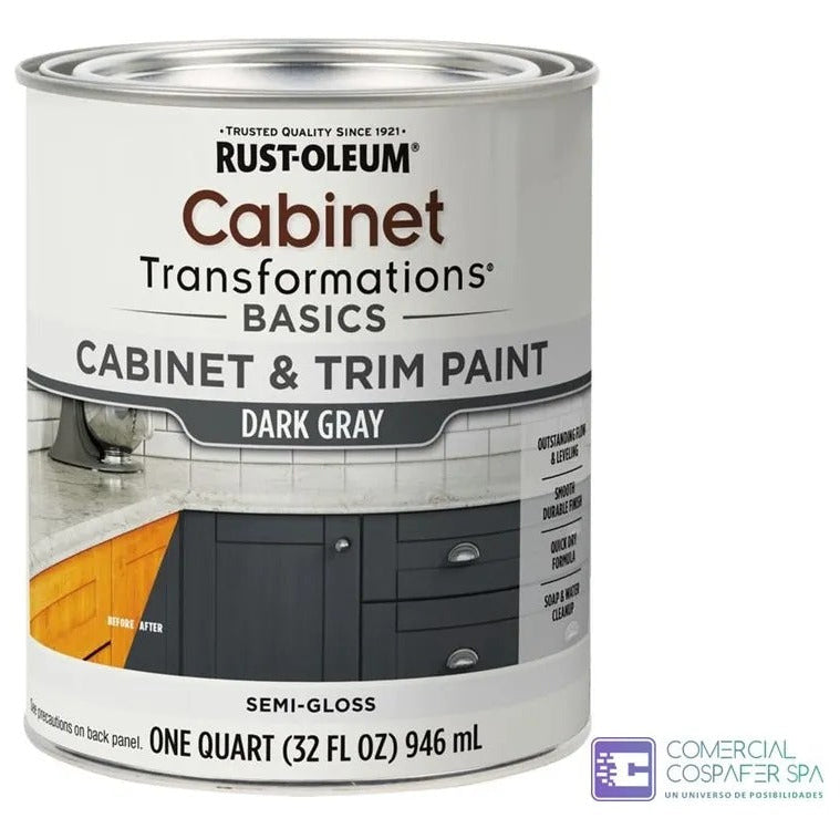 Pintura Para Muebles Melamina Y Madera Rust Oleum 946 ML