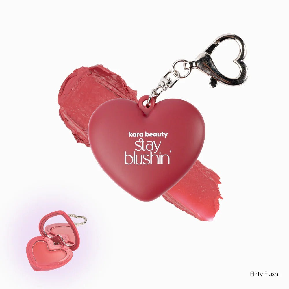 Blush Llavero Rubor En Crema Labios Y Mejillas Kara Beauty