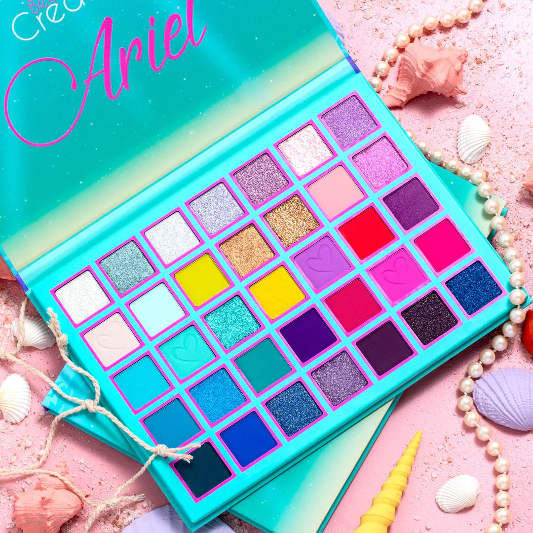 Paleta De Sombras Beauty Creations Princesas Ariel