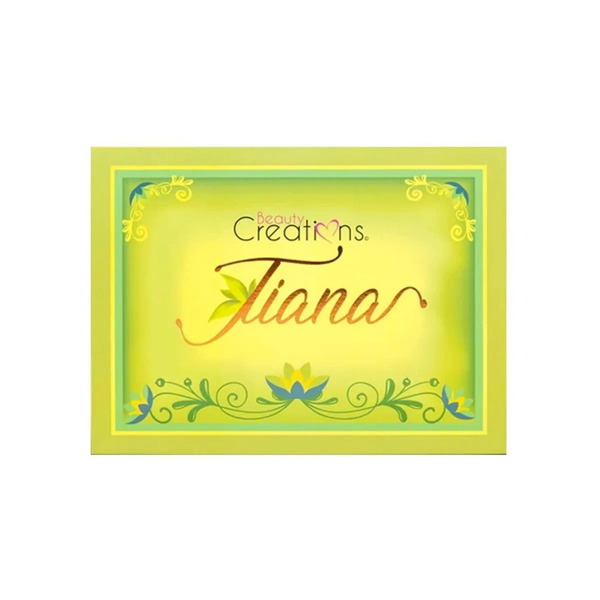 Paleta De Sombras Beauty Creations Princesas Tiana