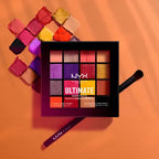 Paleta De Sombras Ultimate Shadow Festival Coachella Nyx 16 Tonos