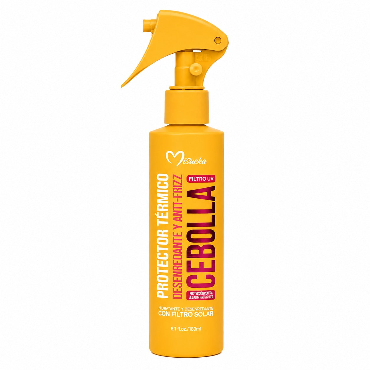 Protector Térmico Misucka Cebolla Anti-frizz Filtro Uv 180ml